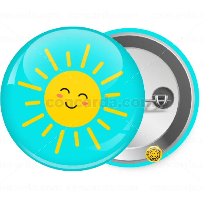 Happy sun — Κονκάρδα Στρογγυλή, Παραμάνα 25mm
