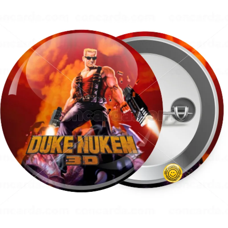 Duke nukem — Κονκάρδα Στρογγυλή, Παραμάνα 25mm