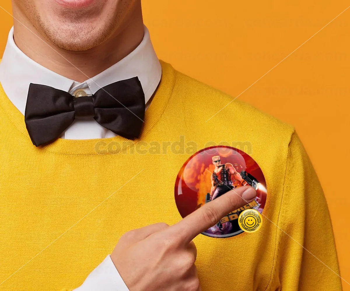 Duke nukem — Κονκάρδα Στρογγυλή, Παραμάνα 75mm