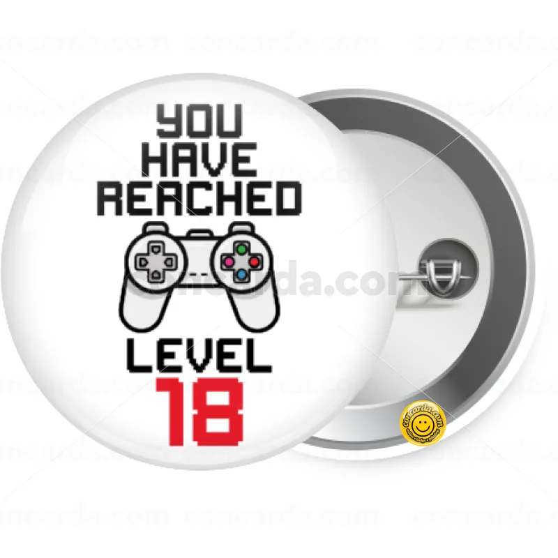 You have Reached level AGE — Κονκάρδα Στρογγυλή, Παραμάνα 25mm