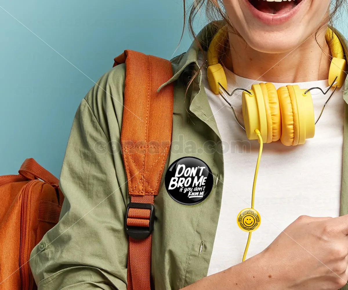 Dont't bro me, if you don't know me. — Κονκάρδα Στρογγυλή, Παραμάνα 50mm