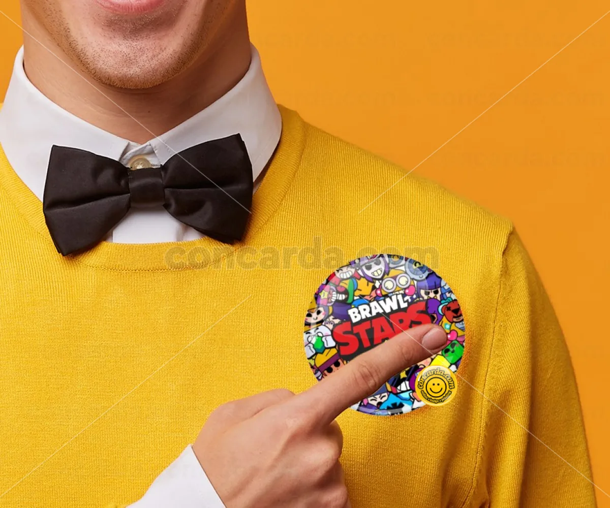 Brawl Stars characters — Κονκάρδα Στρογγυλή, Παραμάνα 75mm