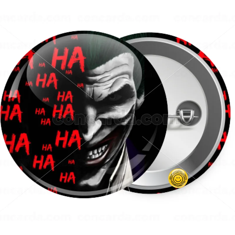 Joker hahaha — Κονκάρδα Στρογγυλή, Παραμάνα 25mm