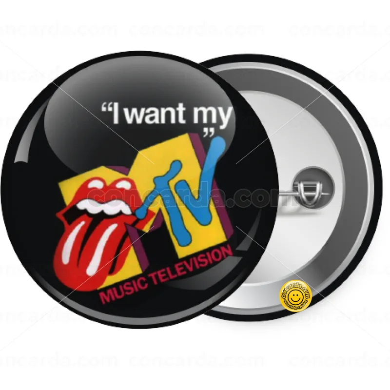 I want my MTV — Κονκάρδα Στρογγυλή, Παραμάνα 25mm