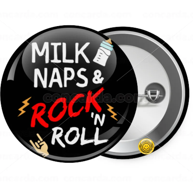 milk naps and Rock n' Roll — Κονκάρδα Στρογγυλή, Παραμάνα 25mm