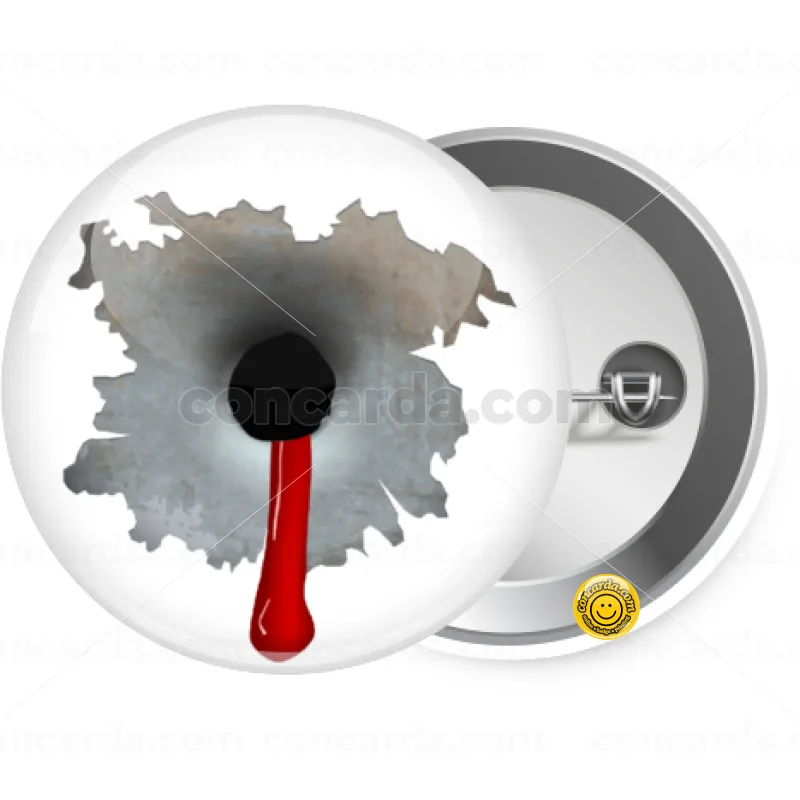 Bullet holes — Κονκάρδα Στρογγυλή, Παραμάνα 25mm