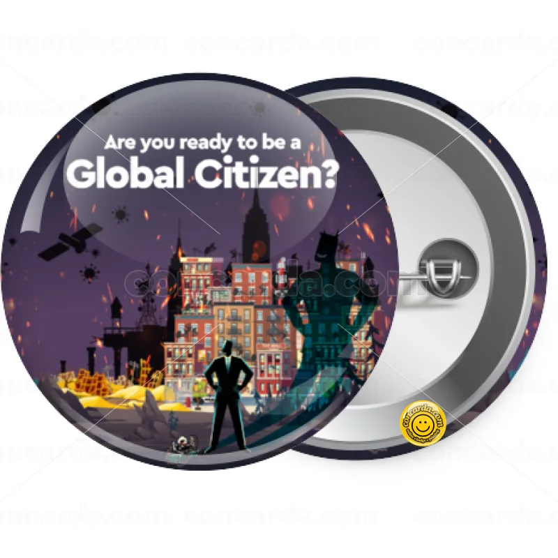 A global Citizen — Κονκάρδα Στρογγυλή, Παραμάνα 25mm