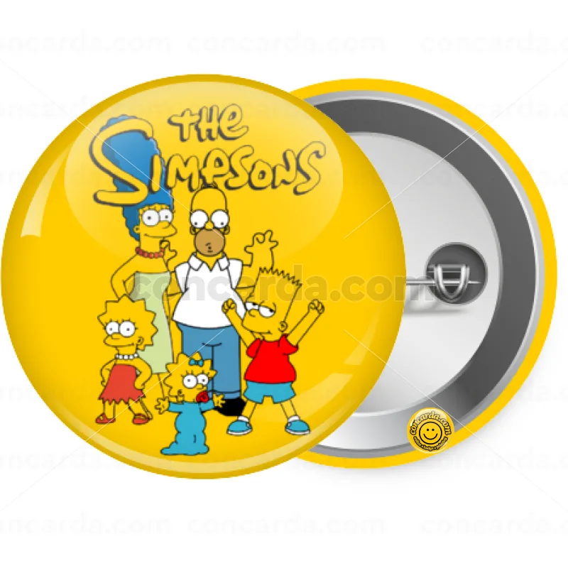The Simpsons — Κονκάρδα Στρογγυλή, Παραμάνα 25mm