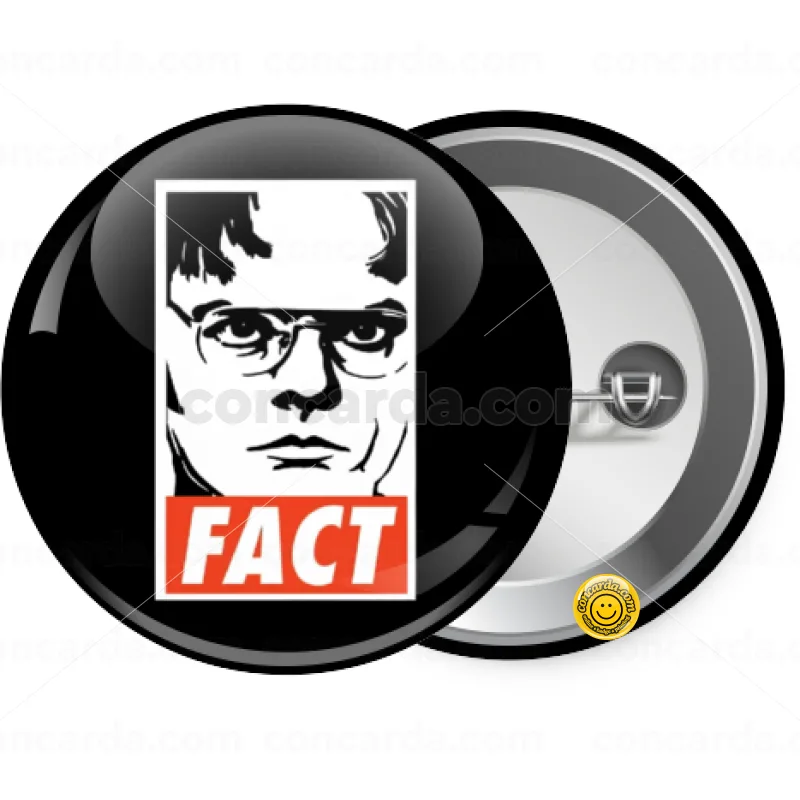 Dunder Mifflin FACT — Κονκάρδα Στρογγυλή, Παραμάνα 25mm