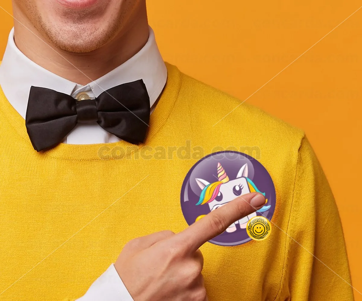 Unicorns cube — Κονκάρδα Στρογγυλή, Παραμάνα 75mm