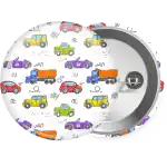 Colorful cars