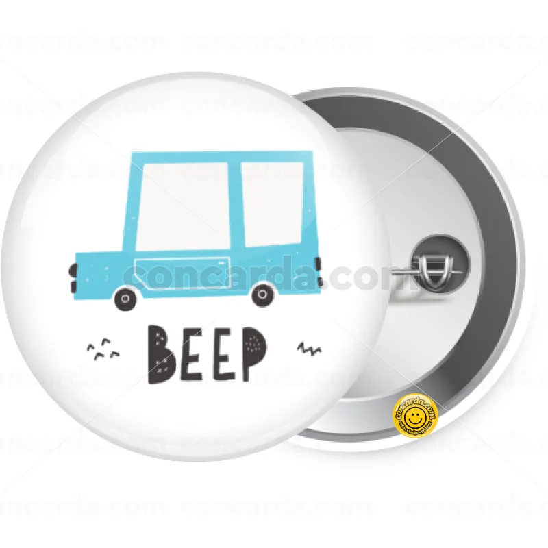 Car BEEP... — Κονκάρδα Στρογγυλή, Παραμάνα 25mm