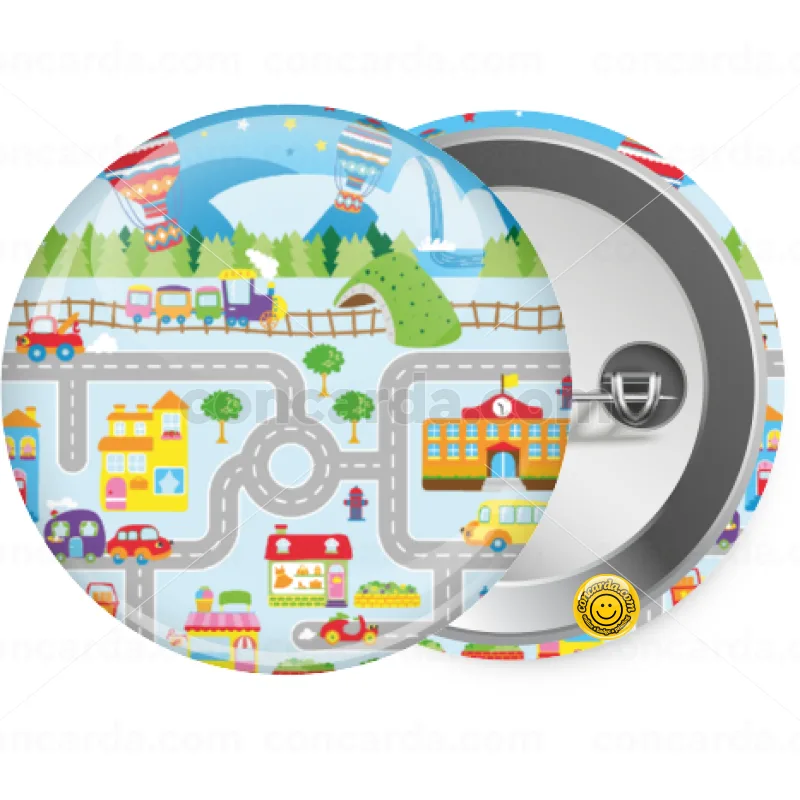 City road track maps — Κονκάρδα Στρογγυλή, Παραμάνα 25mm