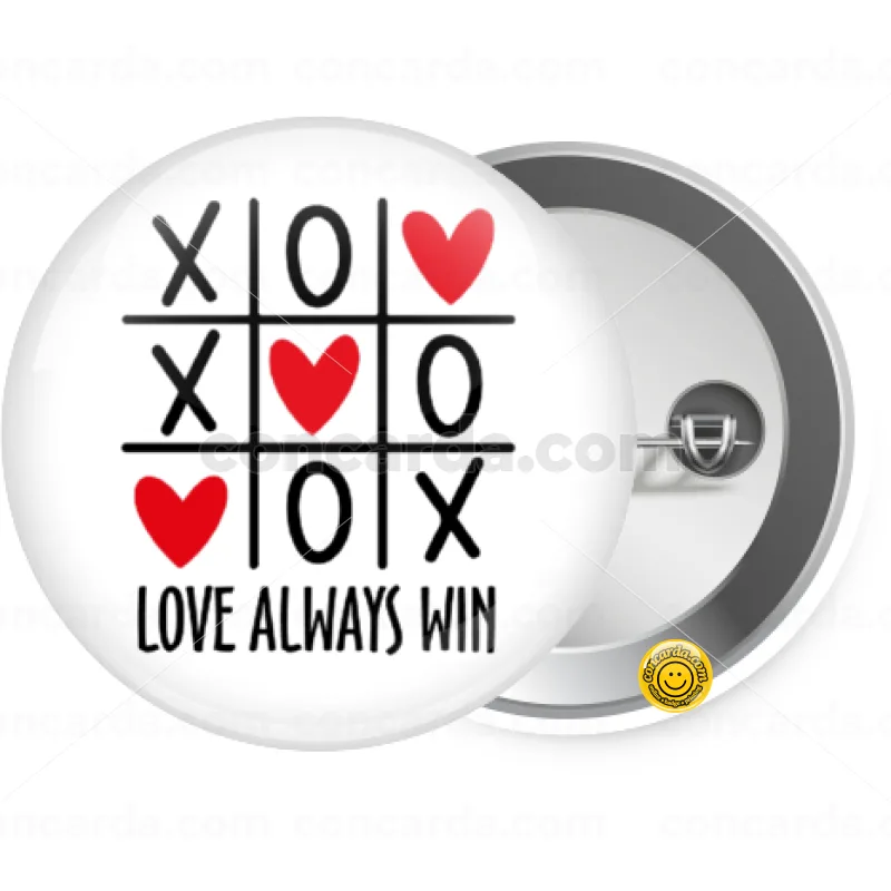 Love always win — Κονκάρδα Στρογγυλή, Παραμάνα 25mm