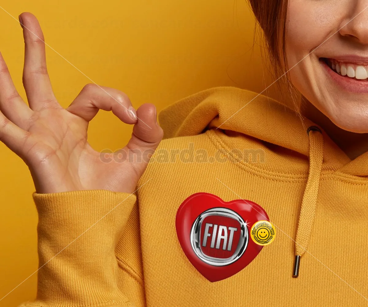 FIAT — Κονκάρδα Καρδιά 57mm
