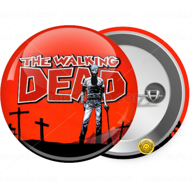 The Walking Dead — Κονκάρδα Στρογγυλή, Παραμάνα 25mm